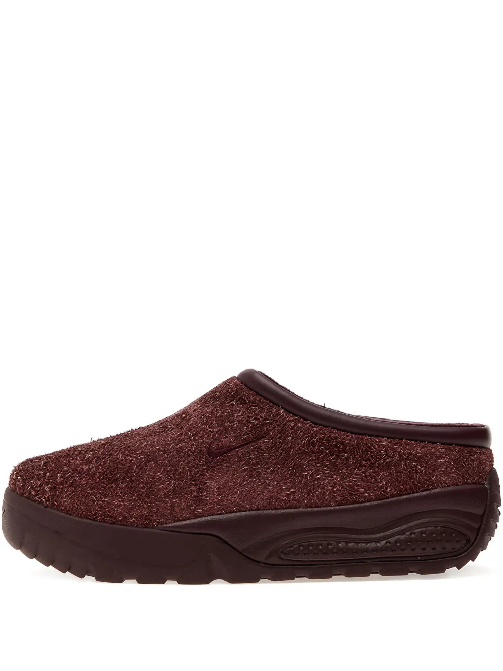 Nike Rufus suede slip-on sneakers Red