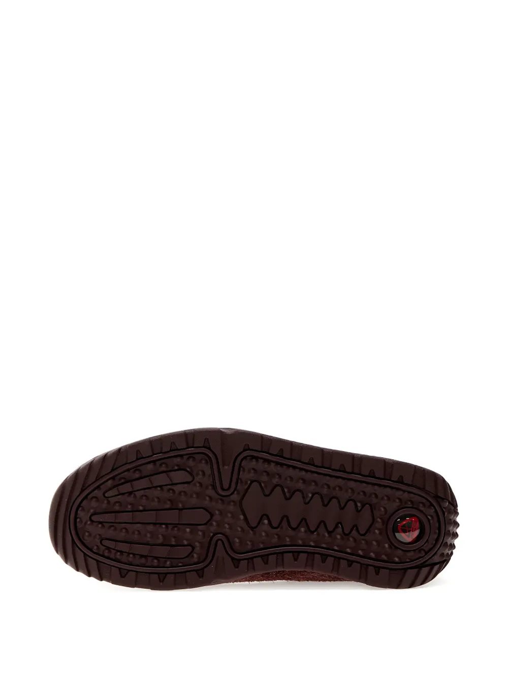 Nike Rufus suede slip-on sneakers Red