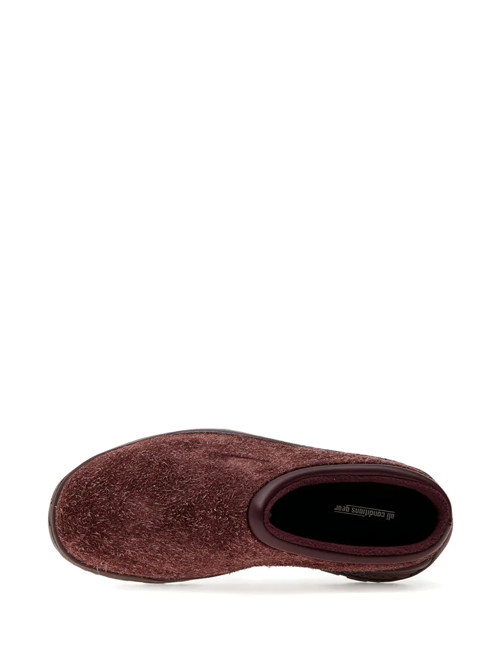 Nike Rufus suede slip-on sneakers Red