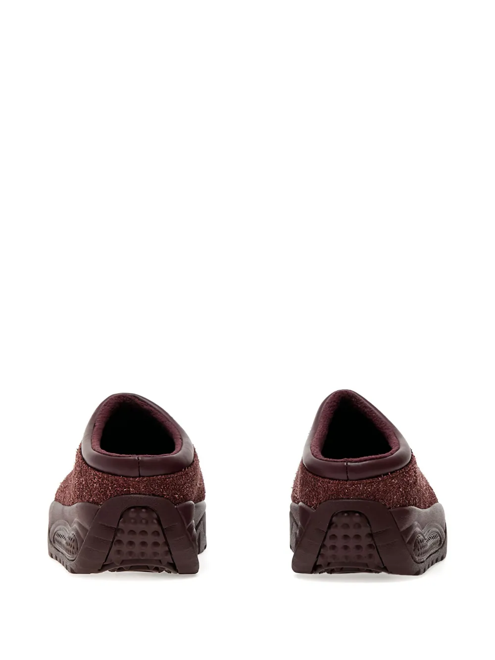Nike Rufus suede slip-on sneakers Red