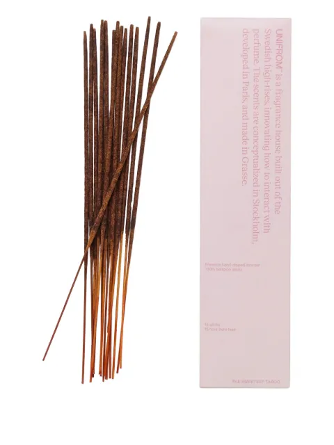UNIF Sweetest Taboo hand-dipped incense sticks (15un)