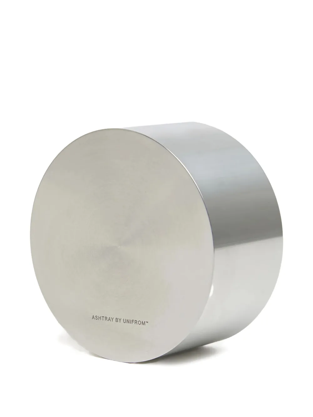 Unifrom Metallic Ashtray-incense Holder In Silver