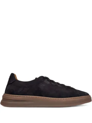 Henderson Baracco slip-on Suede Sneakers | Blue | FARFETCH