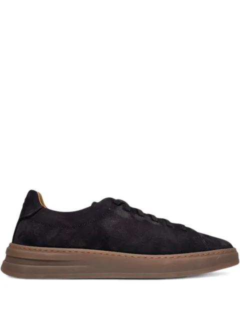 Henderson Baracco suede leather lace-up trainers