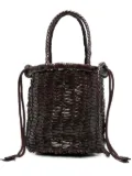 DRAGON DIFFUSION leather bucket bag - Brown