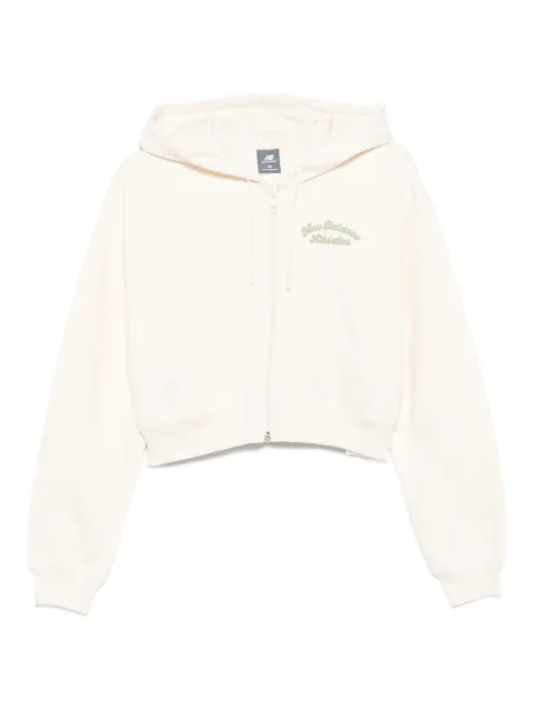 New Balance Kapuzenjacke mit Stickerei