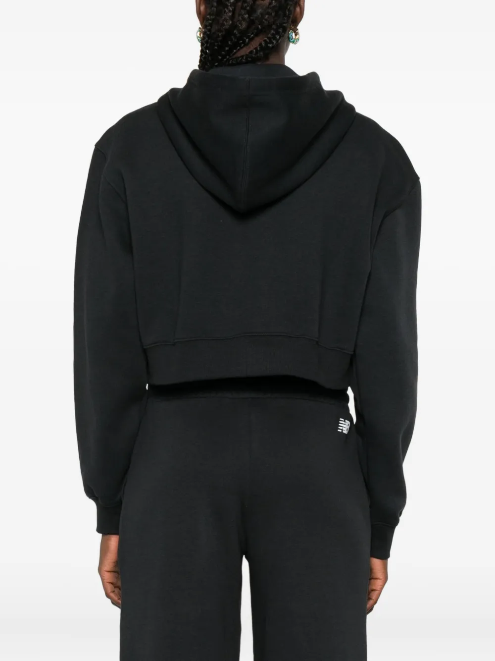 New Balance Hoodie met rits Zwart