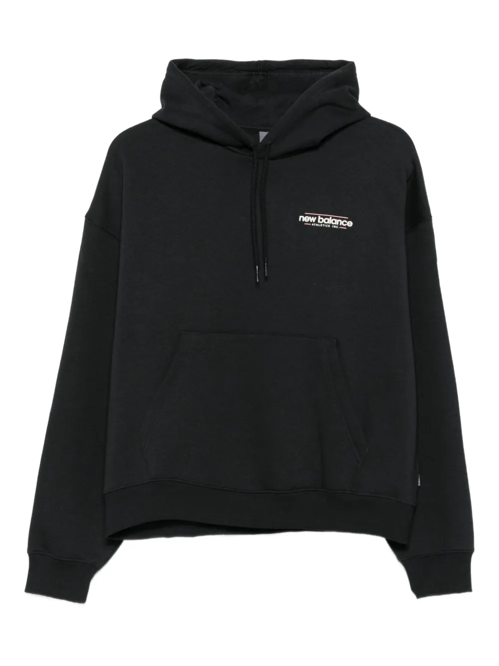 New Balance logo-embroidered hoodie | Black | Image 1