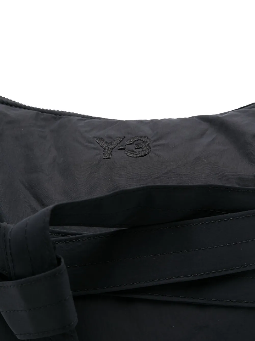 Y-3 Schoudertas met wikkelband Zwart