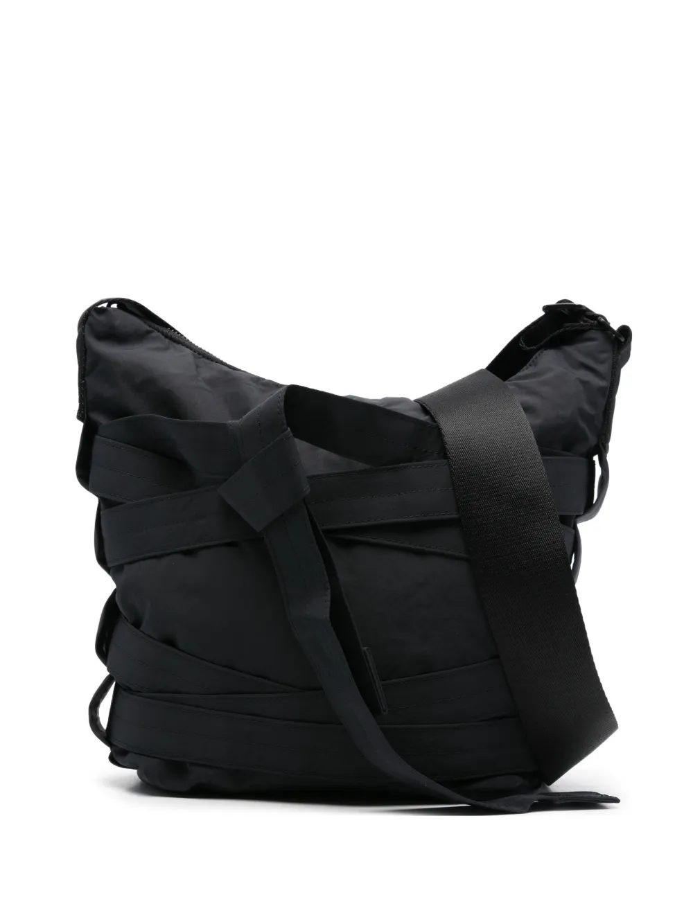 Y-3 Schoudertas met wikkelband Zwart