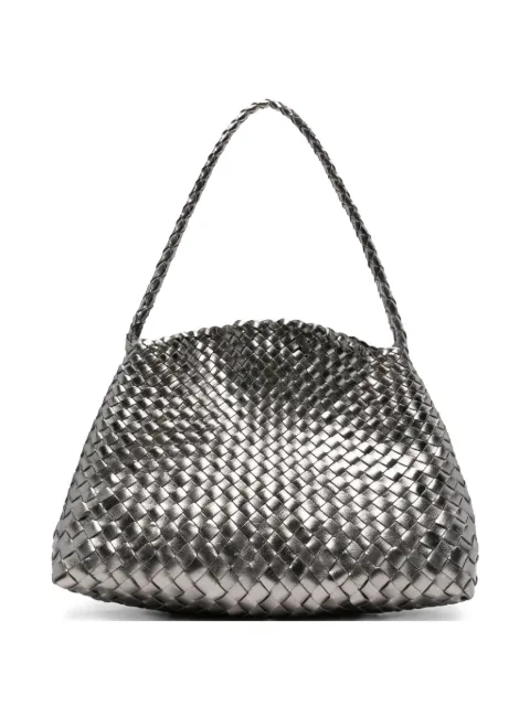 DRAGON DIFFUSION woven leather shoulder bag