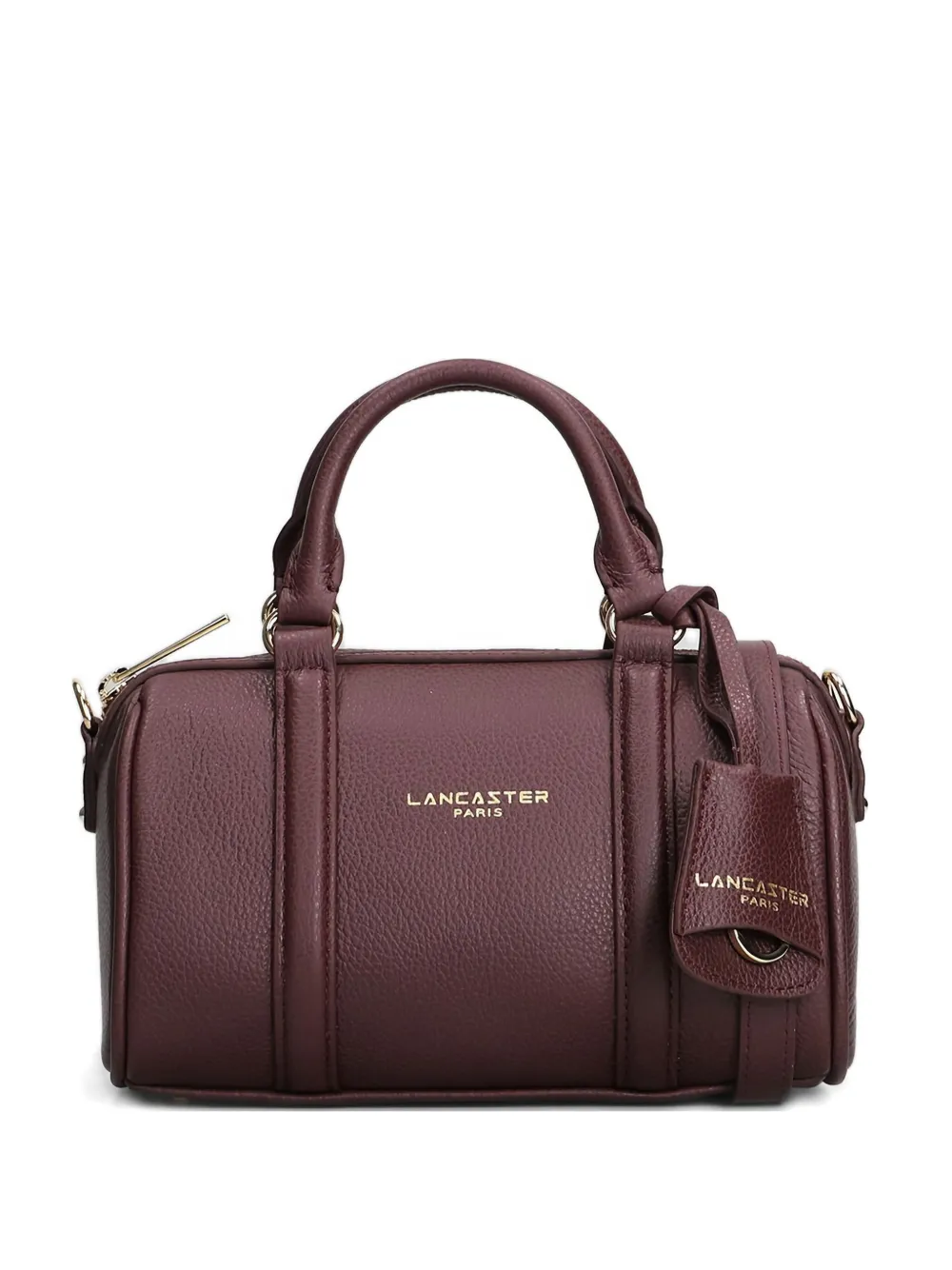Lancaster small leather tote bag | Red | Image 1