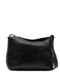 DRAGON DIFFUSION Santa Marta woven-leather shoulder bag - Black