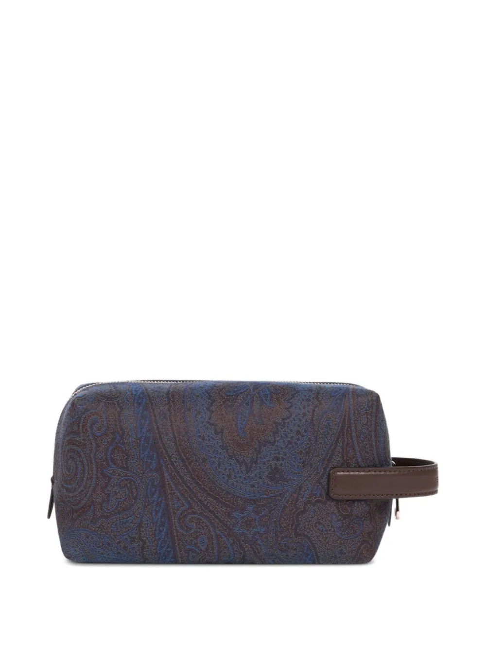 ETRO small jacquard wash bag - Blauw