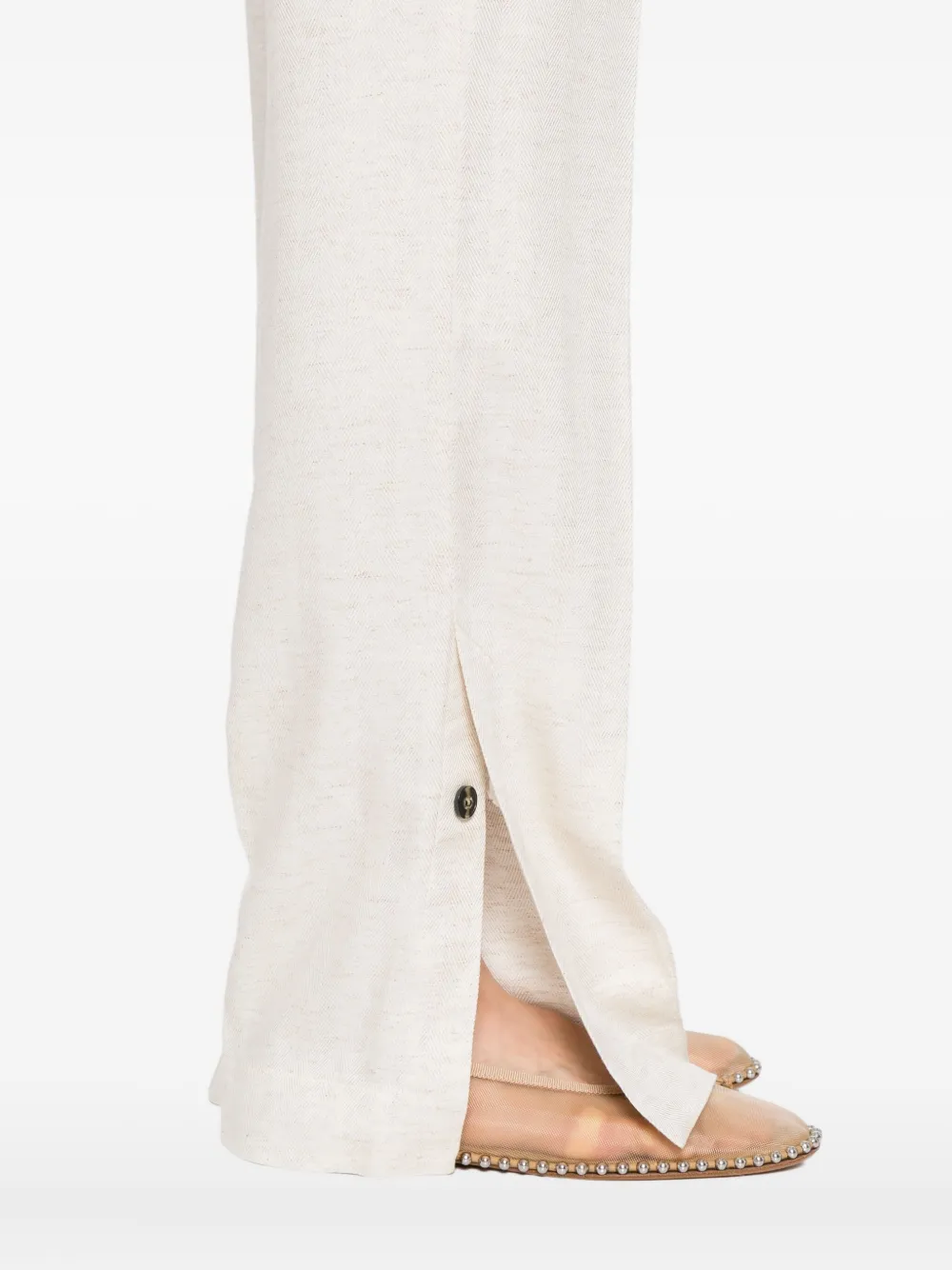 Day Birger Et Mikkelsen Milo tweed broek Beige
