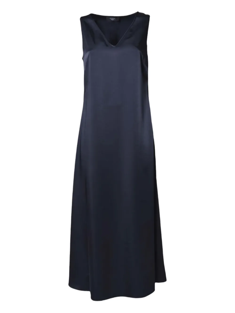 Weekend Max Mara v-neck sleeveless dress | Blue | Image 1