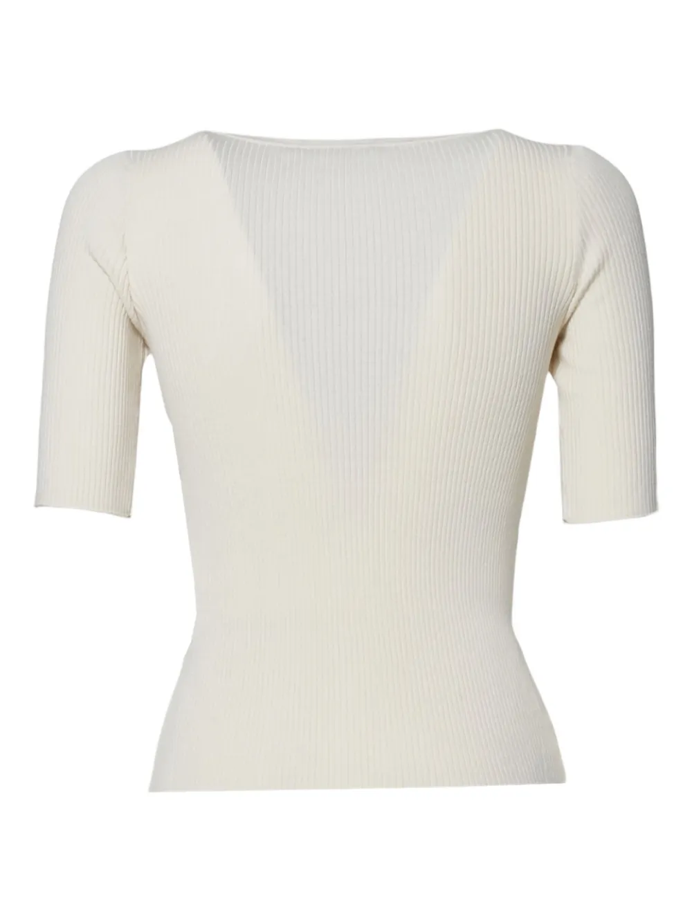 Weekend Max Mara playera tejida de canalé | Playeras y jerséis | Image 2