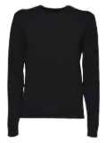 Weekend Max Mara long-sleeve round-neck top - Black