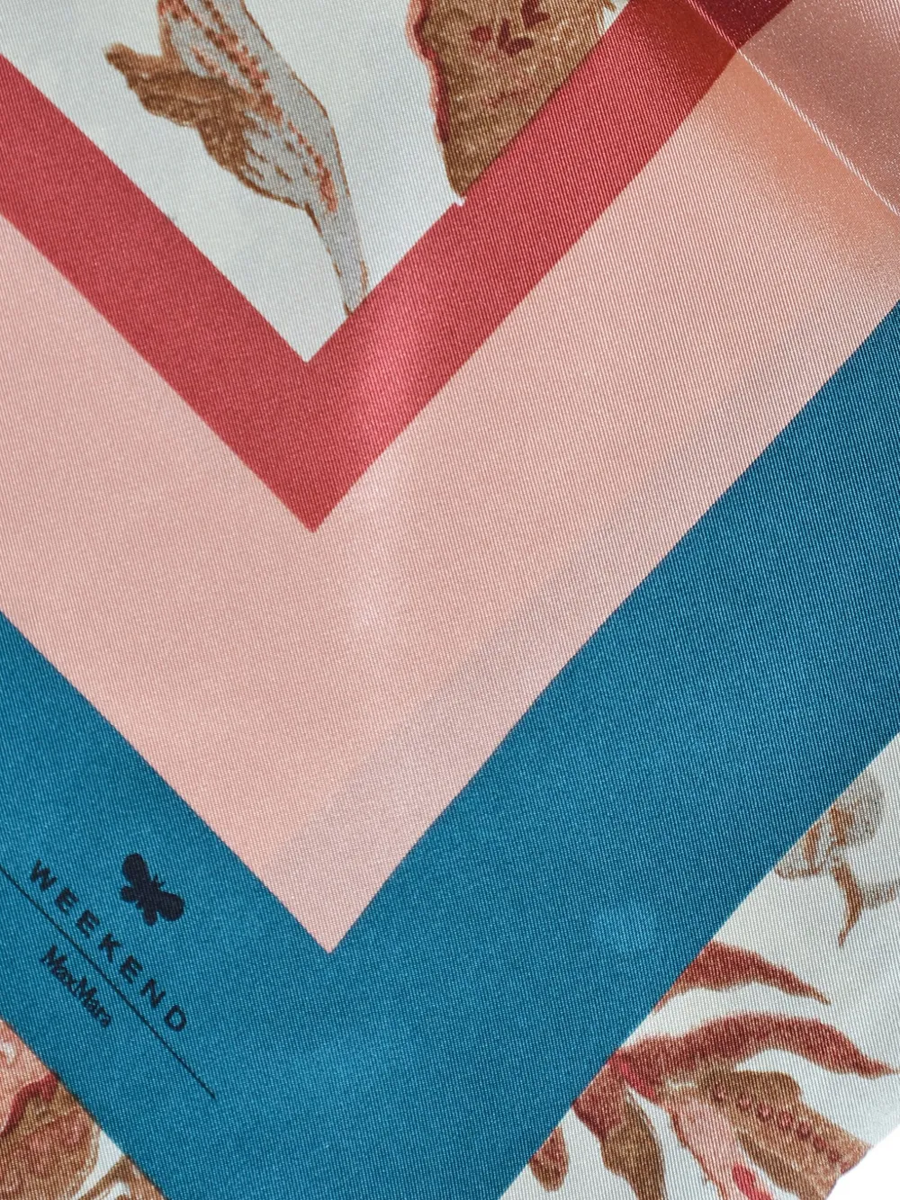 Weekend Max Mara floral-patterned silk scarf - Veelkleurig