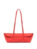 Christopher Esber mini Gondola suede tote bag - Red