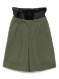 Kolor double-layered shorts - Green