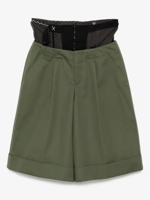Kolor double-layered shorts