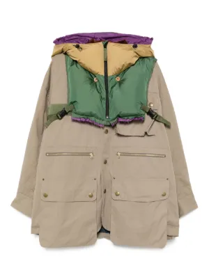 ジャケット・アウター kolor 21ss ATTACHED WAISTCOAT COAT kolor 21ss ATTACHED WAISTCOAT COAT