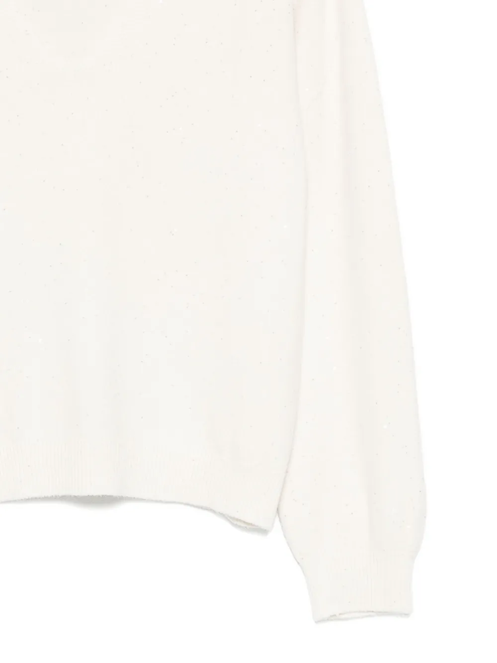 Liu •jo V-neck Sweater In Neutral