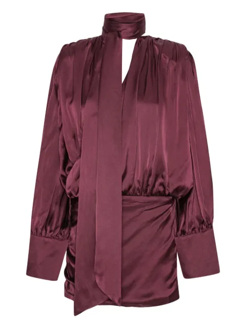ROTATE BIRGER CHRISTENSEN v-neck mini dress