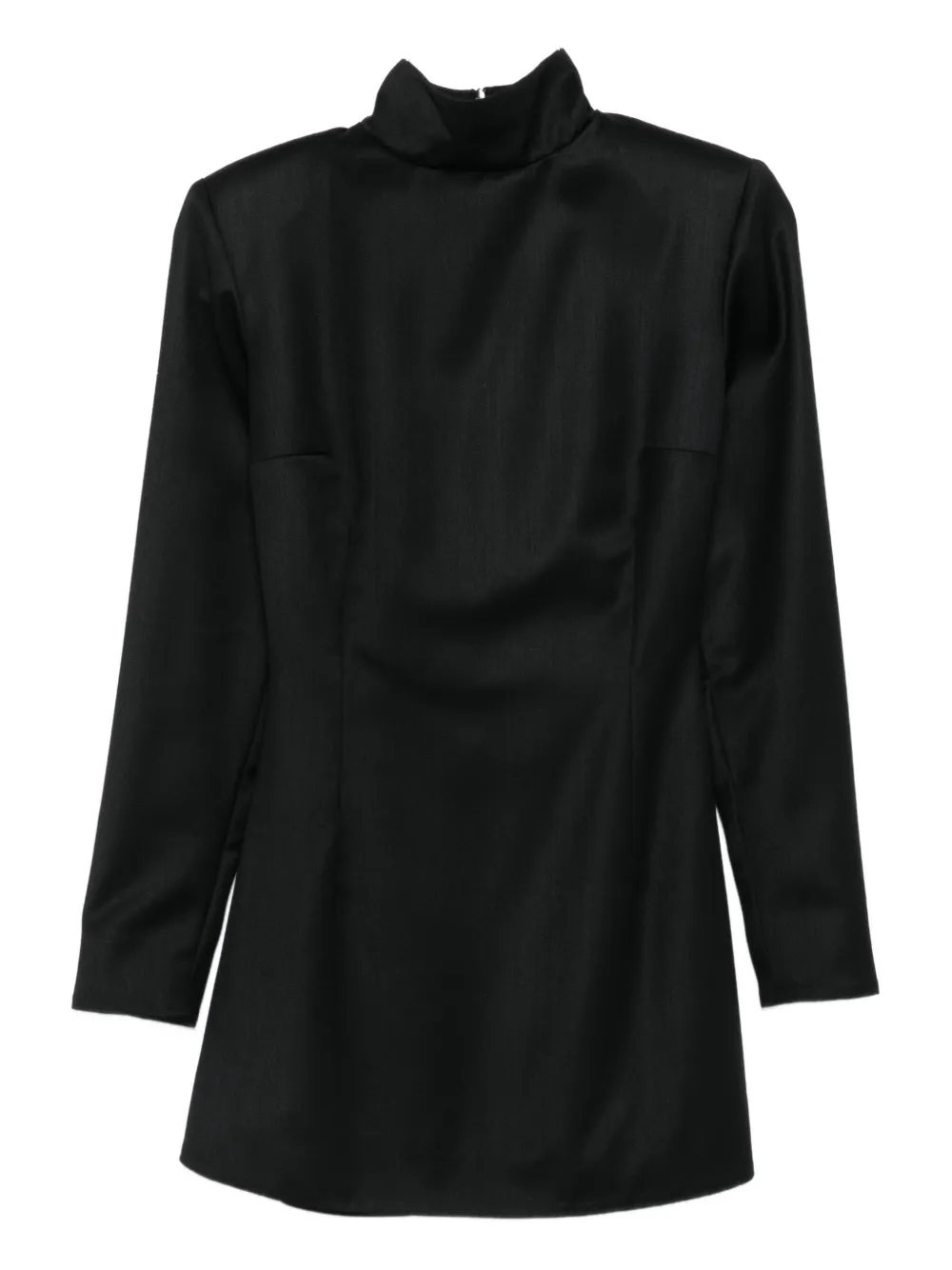 Vestiaire d'un Oiseau Libre high-neck long-sleeve dress | Black | Image 1