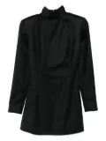 Vestiaire d'un Oiseau Libre high-neck long-sleeve dress - Black