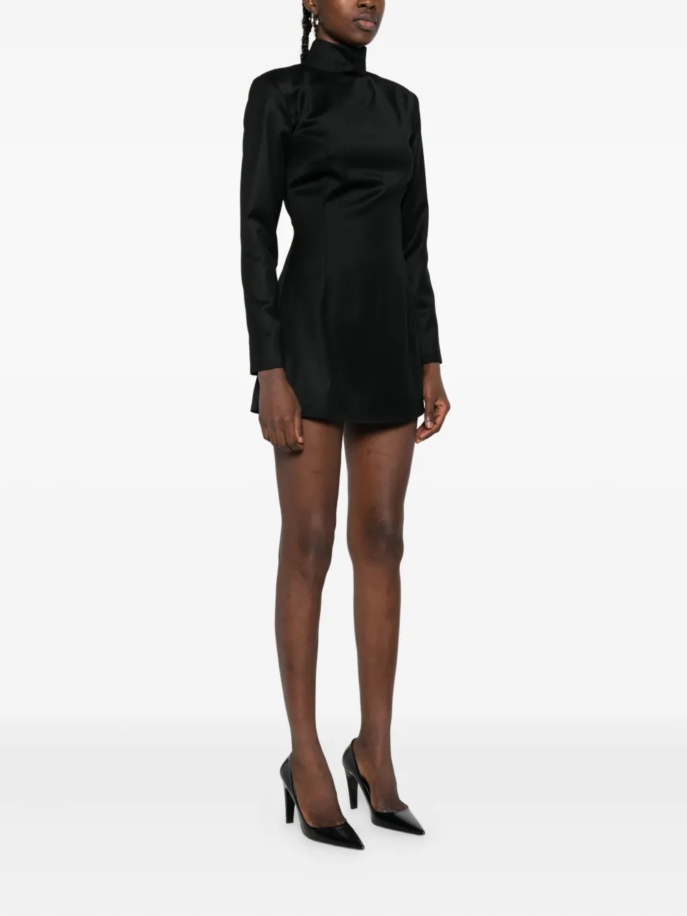 Vestiaire d'un Oiseau Libre Jurk met lange mouw Zwart