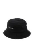 Y-3 logo-embroidered bucket hat - Black