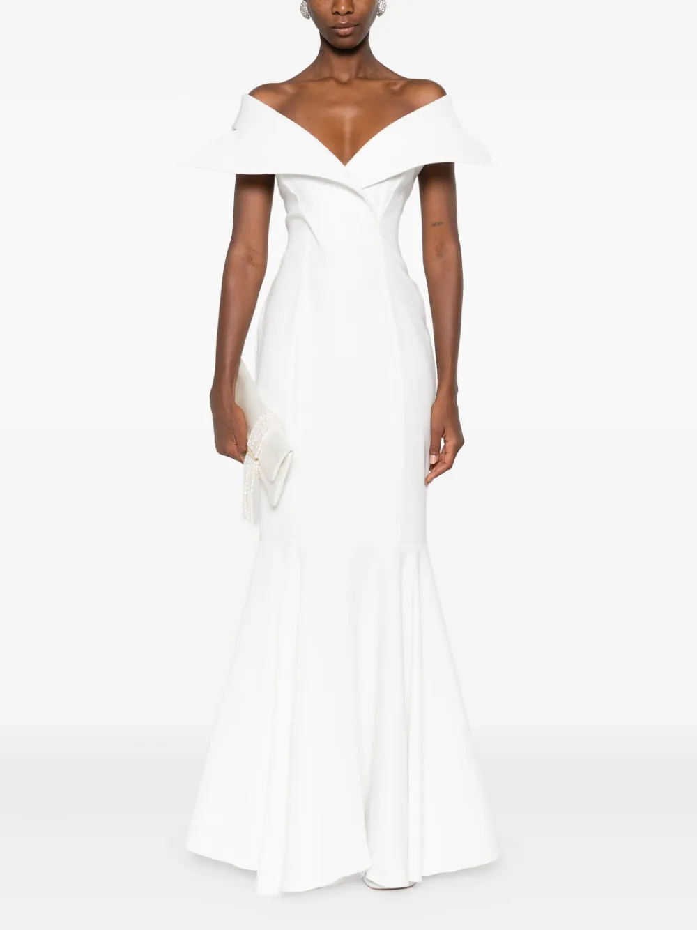 Vestiaire d'un Oiseau Libre off-the-shoulder dress | Evening Dresses | Image 2