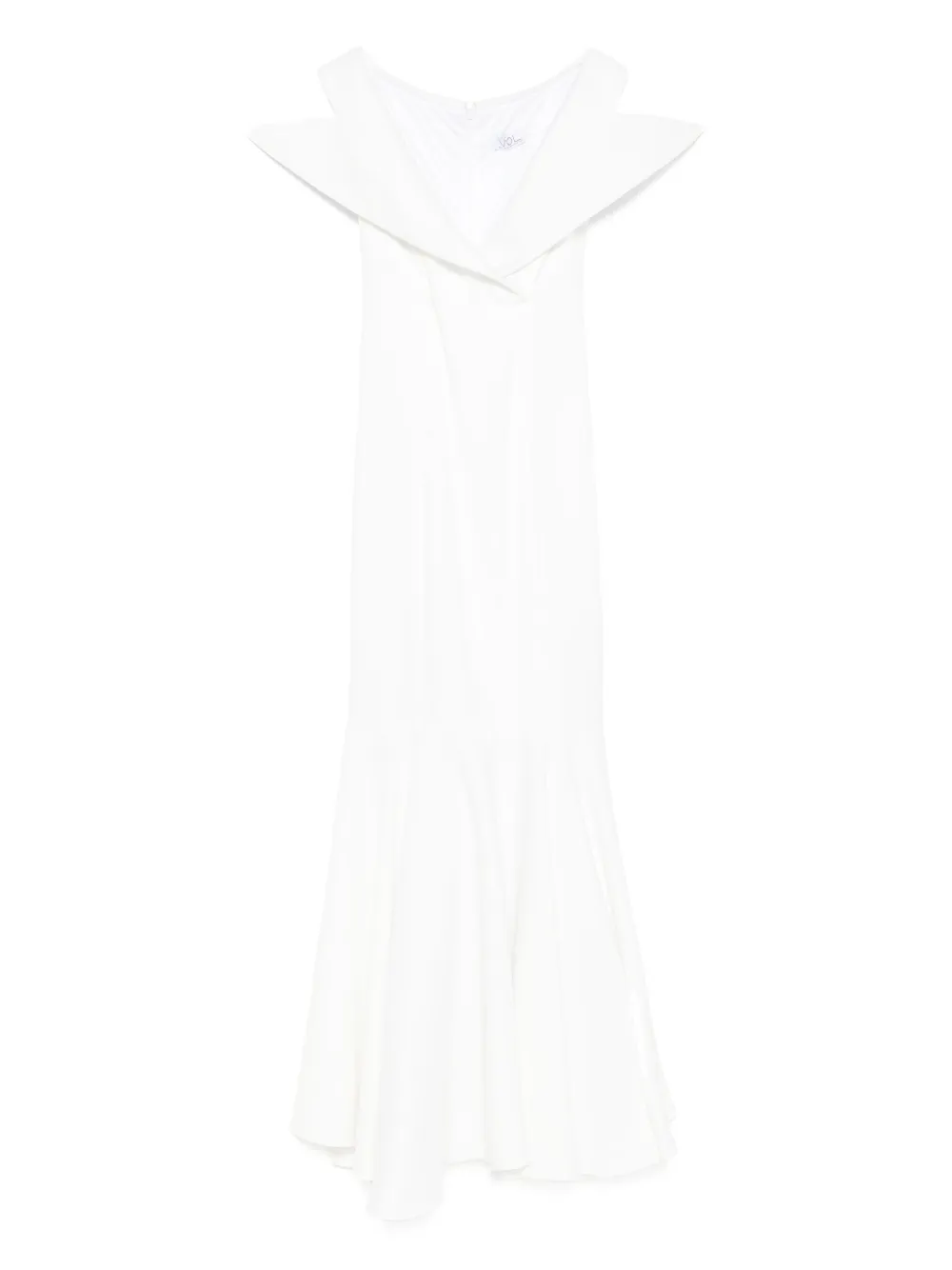 Vestiaire d'un Oiseau Libre off-the-shoulder dress | White | Image 1