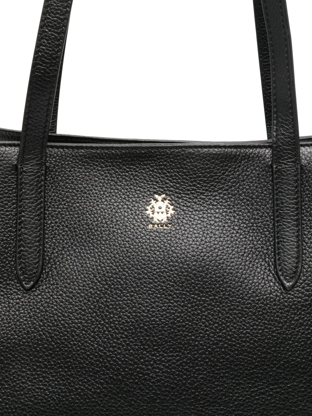 Bally Leather Shoulder Bag In Black