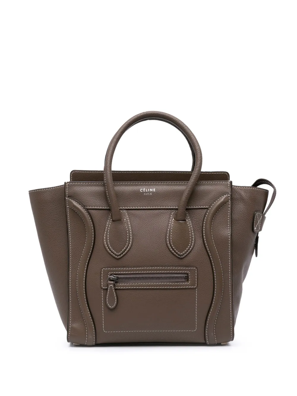 2013 Micro Leather Luggage tote bag