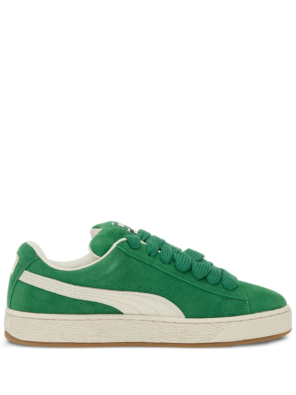 PUMA South Africa suede lace-up sneakers Green