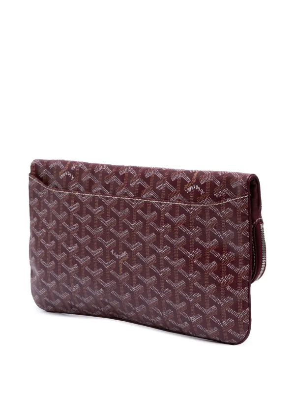Goyard Pre-Owned Pochette Goyardine Sainte-Marie MM (2017) Rouge