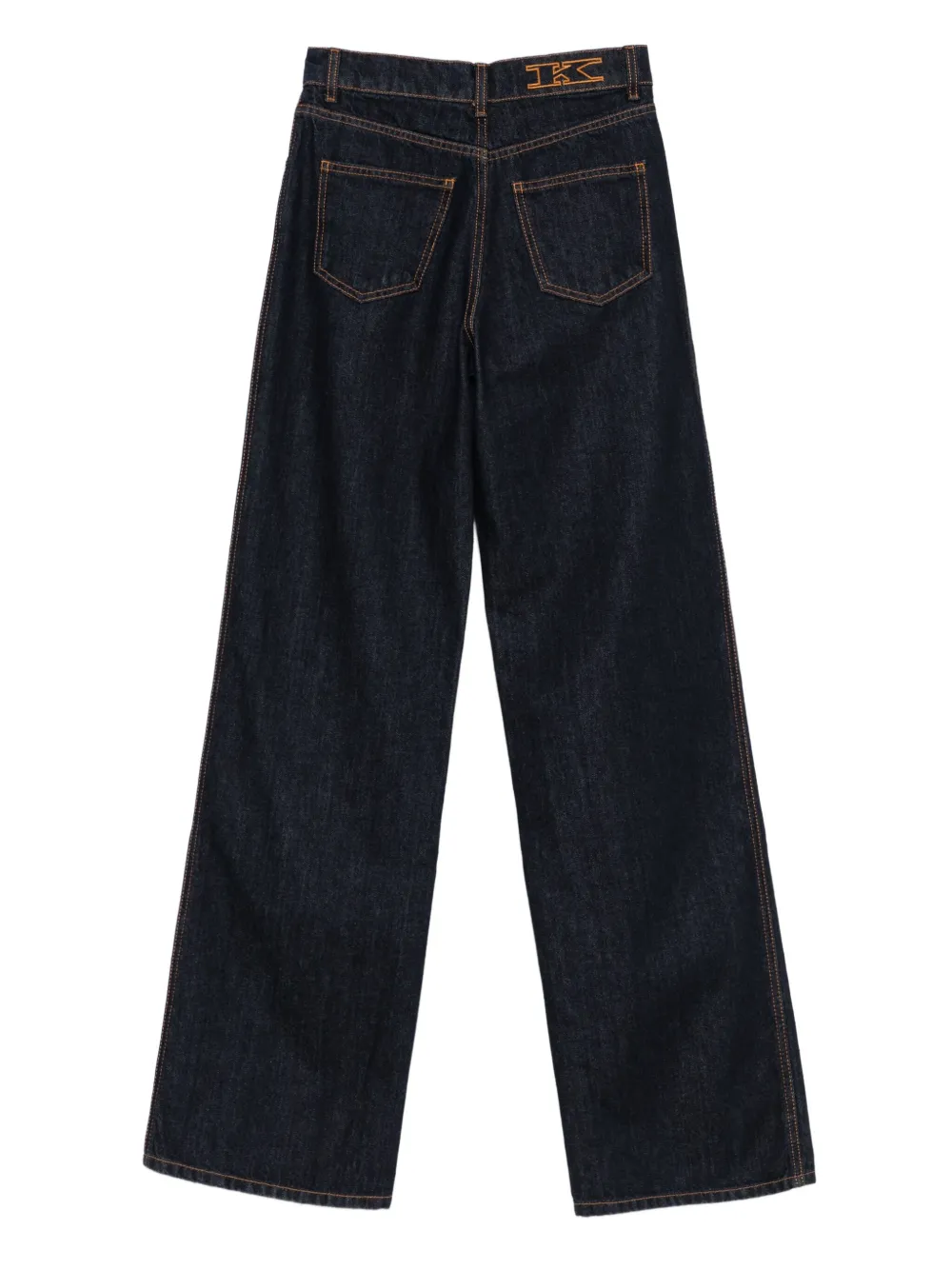 Kiton stitch-detail jeans | Straight-Leg Jeans | Image 2
