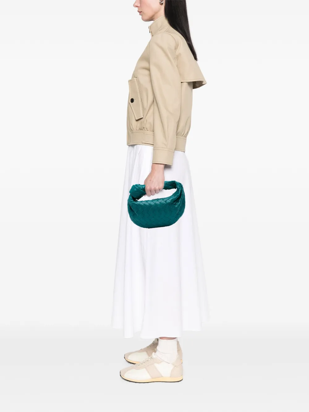 Bottega Veneta Pre-Owned 2012-2025 Mini Nappa Intrecciato Jodie hobo bag | Pre-Owned | Image 2
