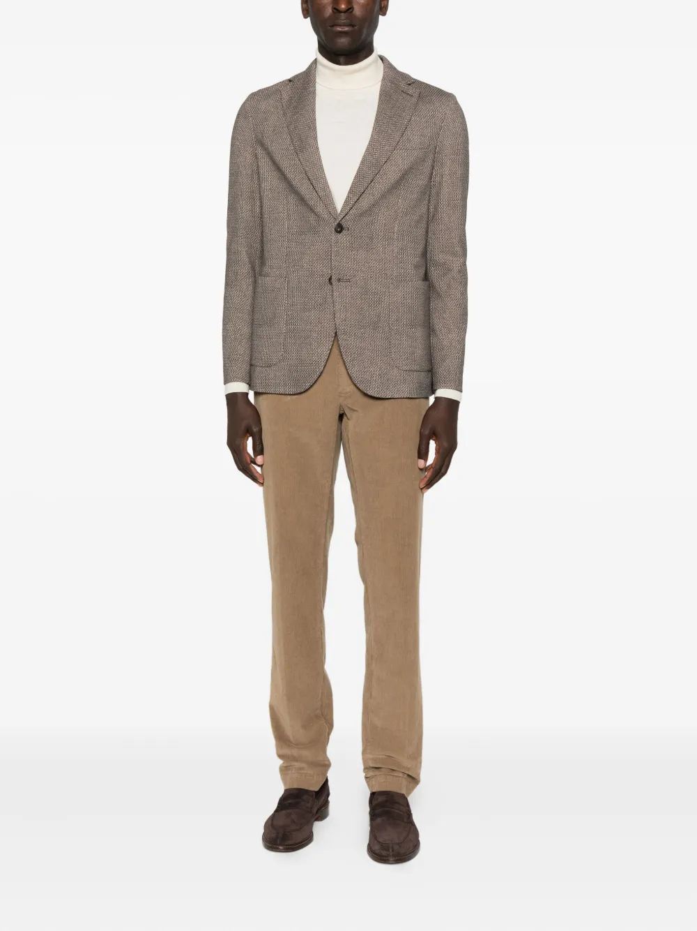 Mason's Ribfluwelen broek - Bruin