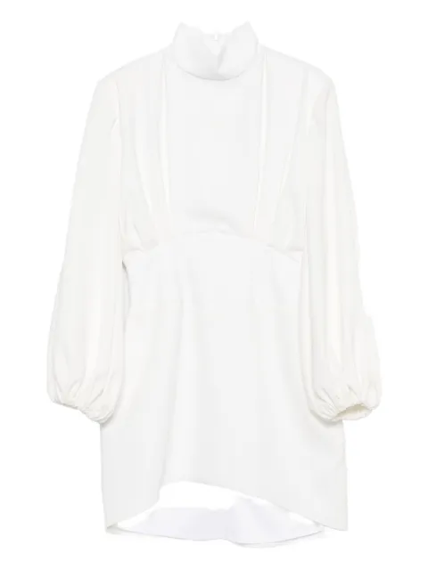 Vestiaire d'un Oiseau Libre high-neck balloon-sleeve dress