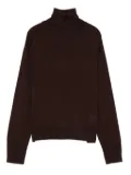 Daniele Fiesoli turtleneck merino-wool sweater - Brown