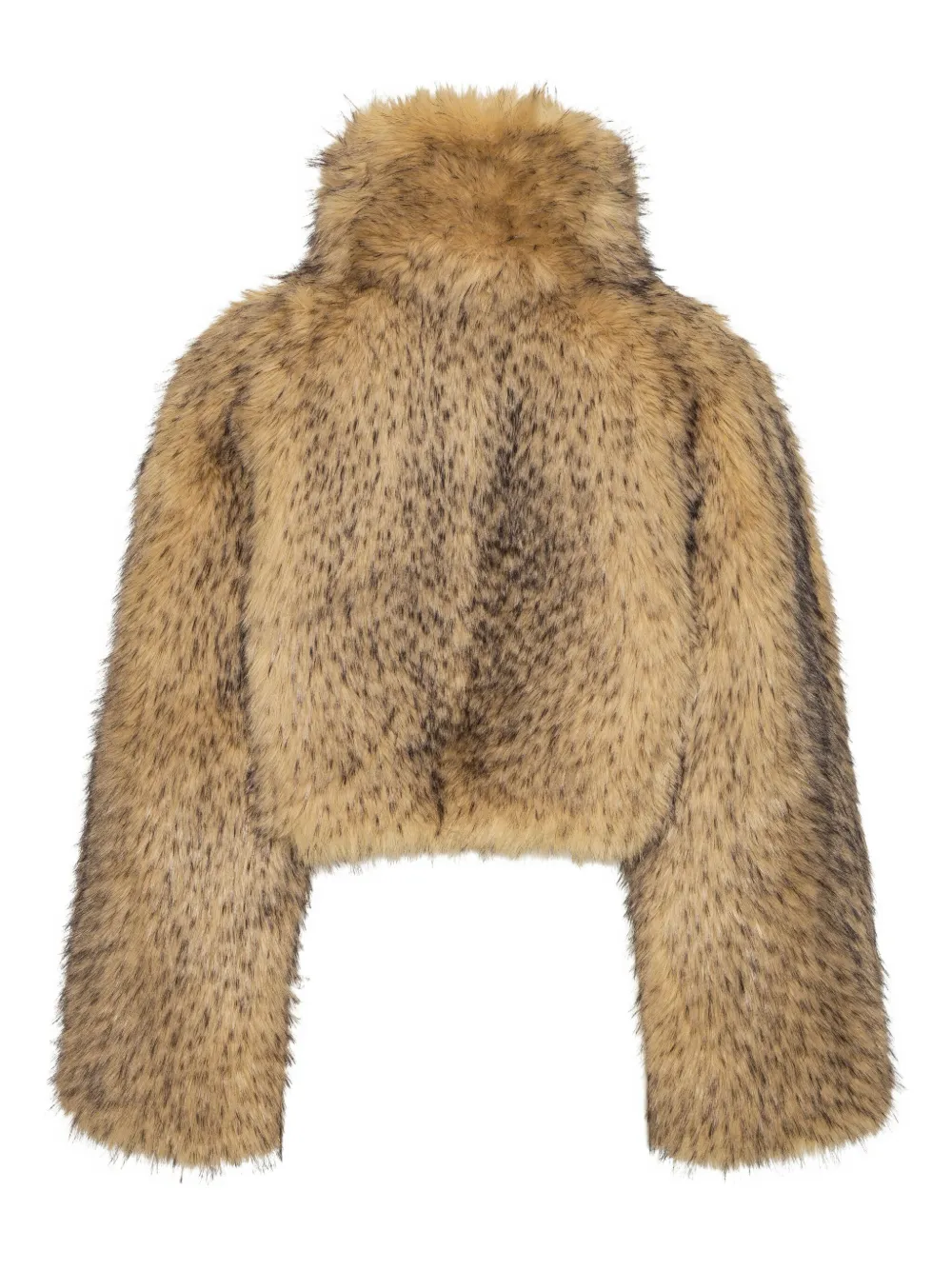 ROTATE BIRGER CHRISTENSEN high-neck cropped jacket | Faux Fur & Shearling Jackets | Image 2