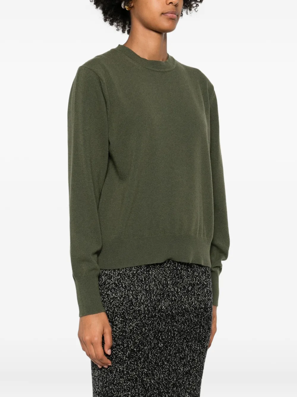 Daniele Fiesoli Round-neck Sweater In Green