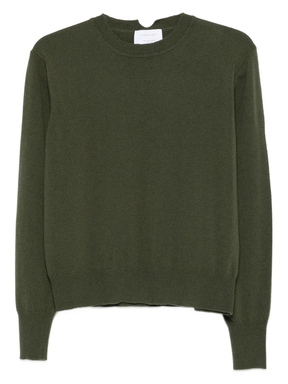 Daniele Fiesoli Round-neck Sweater In Green