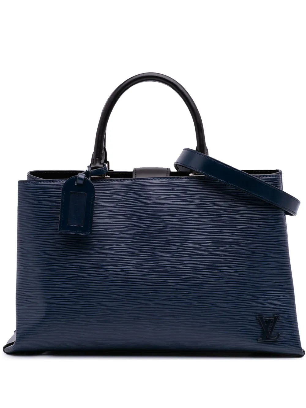 Louis Vuitton Pre-Owned 2018 エピ クレバー MM サッチェルバッグ - ブルー Louis Vuitton Pre-Owned 2018 エピ クレバー MM サッチェルバッグ - ブルー