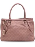 Gucci Pre-Owned 2016-2025 Guccissima Sukey tote bag - Pink