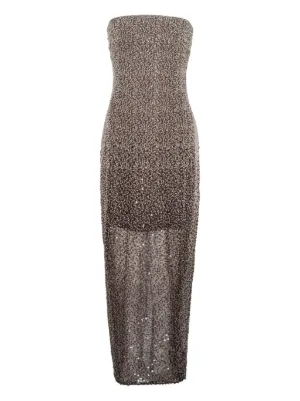 Gestuz Denim Midi Dress | Grey | FARFETCH